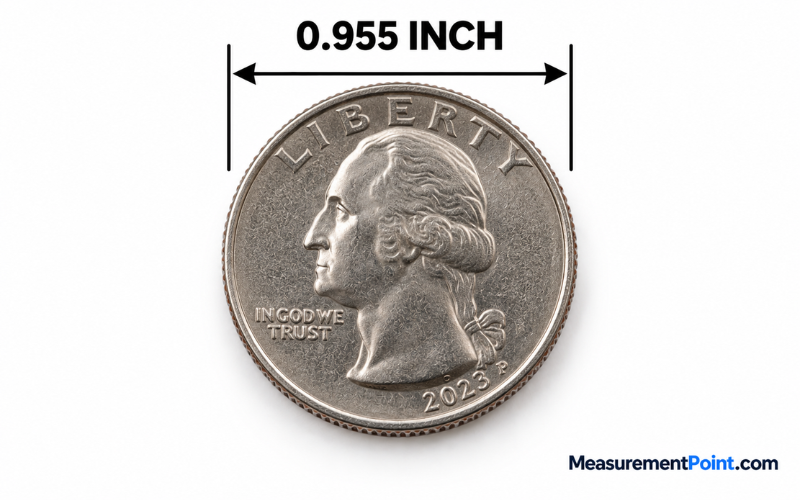 how long is 1 inch