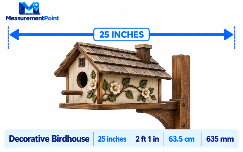 How Long Is 25 Inches
