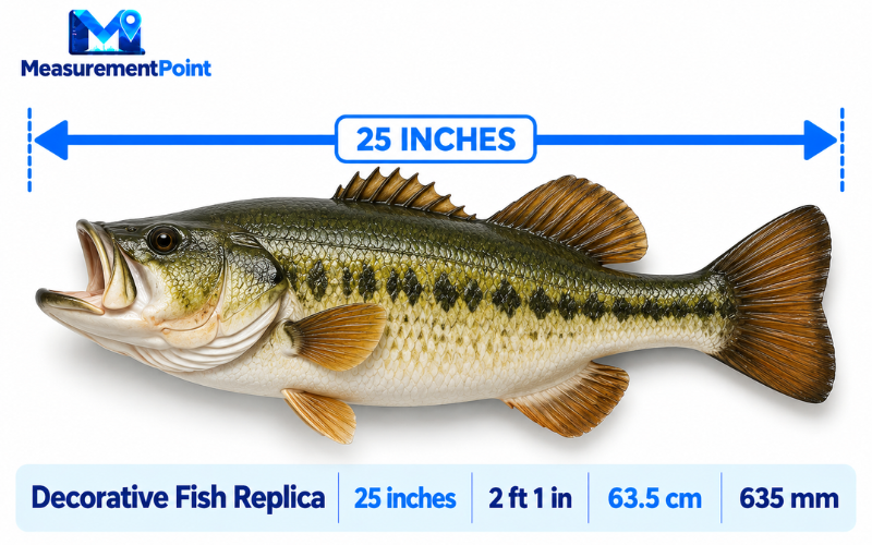 How Long Is 25 Inches