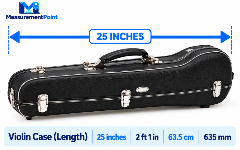 How Long Is 25 Inches