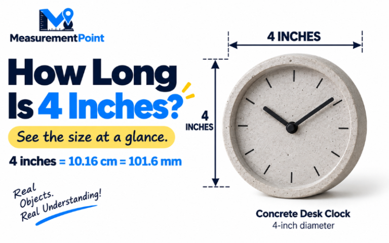 How Long Is 4 Inches