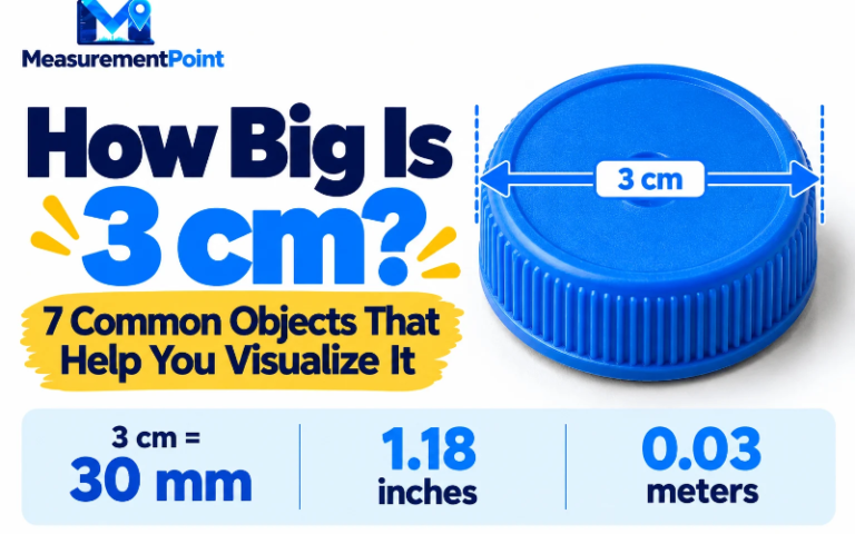 How Big is 3 cm