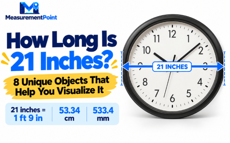How Long Is 21 Inches